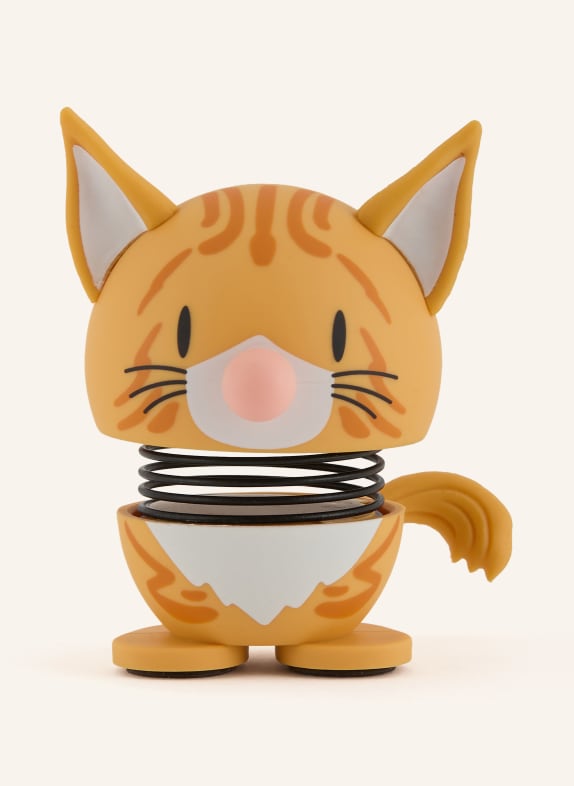 Hoptimist Dekofigur ORANGE TABBY XS CAMEL / ROSA / DUNKELORANGE