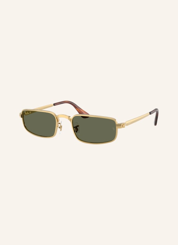 Ray-Ban Sonnenbrille RB3927 GOLD/ GRÜN POLARISIERT