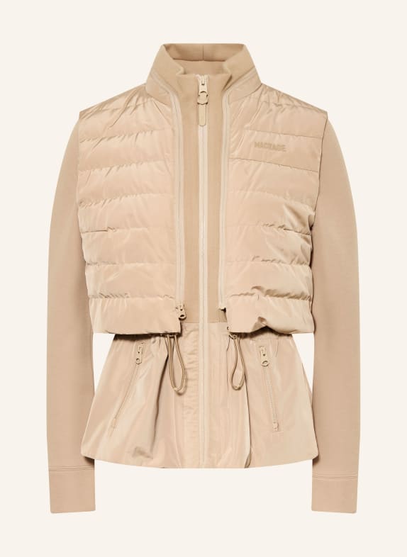 Mackage PRISCILLA-Z Jacket with Detachable Vest CAMEL