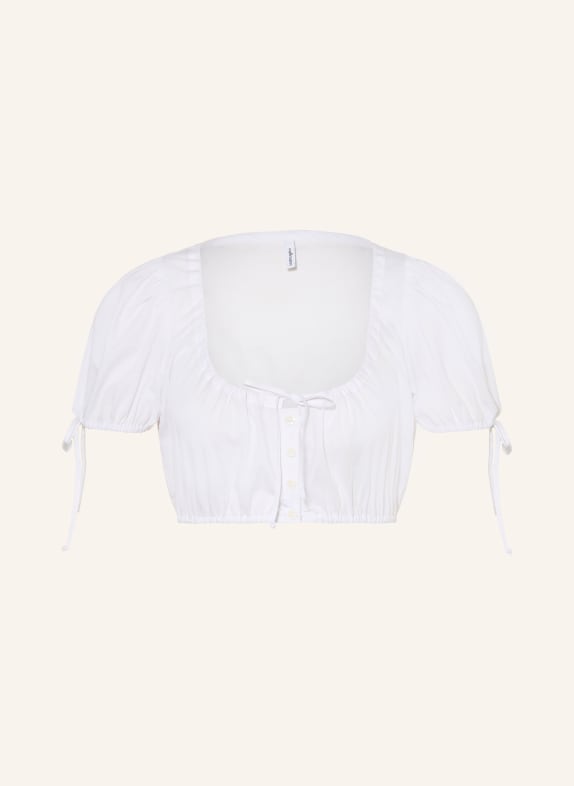 wallmann Dirndlbluse WEISS
