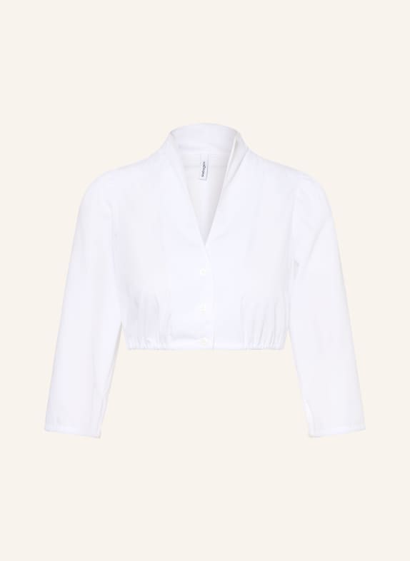 wallmann Dirndlová blůza s 3/4 rukávy BÍLÁ