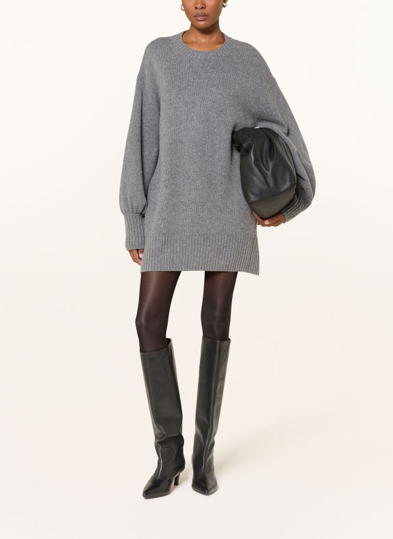 Alcidia da Veiga Cashmere knit dress DARK GRAY