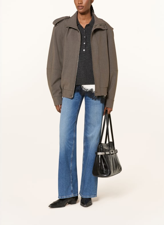 CAMBIO Jeans met uitlopende pijpen AMARA 5133 feminine contrast