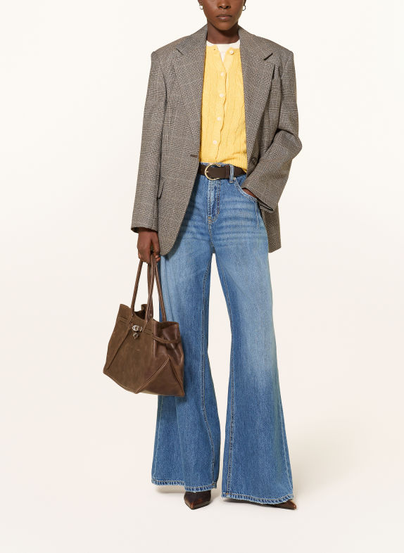 CAMBIO Jeans met wijde pijpen PALAZZO ADVANCE 5245 mid tide fluent