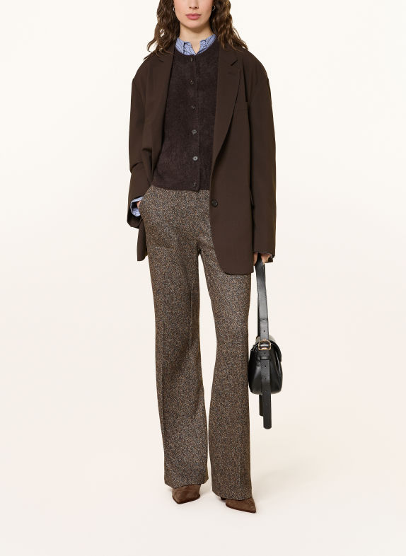 CAMBIO Marlene-broek MARRON FONCÉ / ZWART
