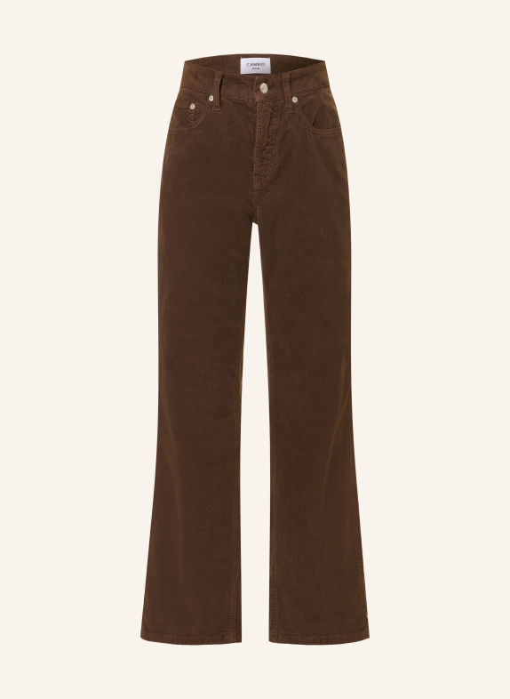 CAMBIO Corduroybroek GINI MARRON FONCÉ
