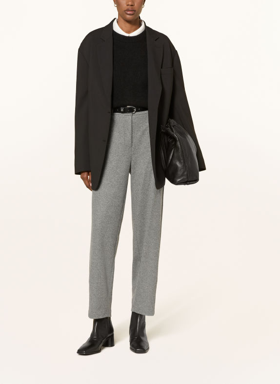 CAMBIO Flanellhose ELINA GRAU