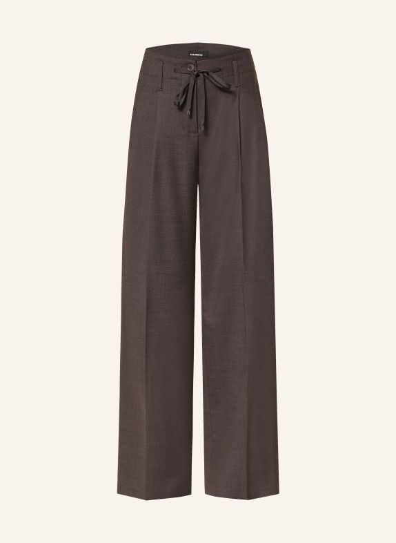 CAMBIO ADDISON Marle Pants DARK BROWN