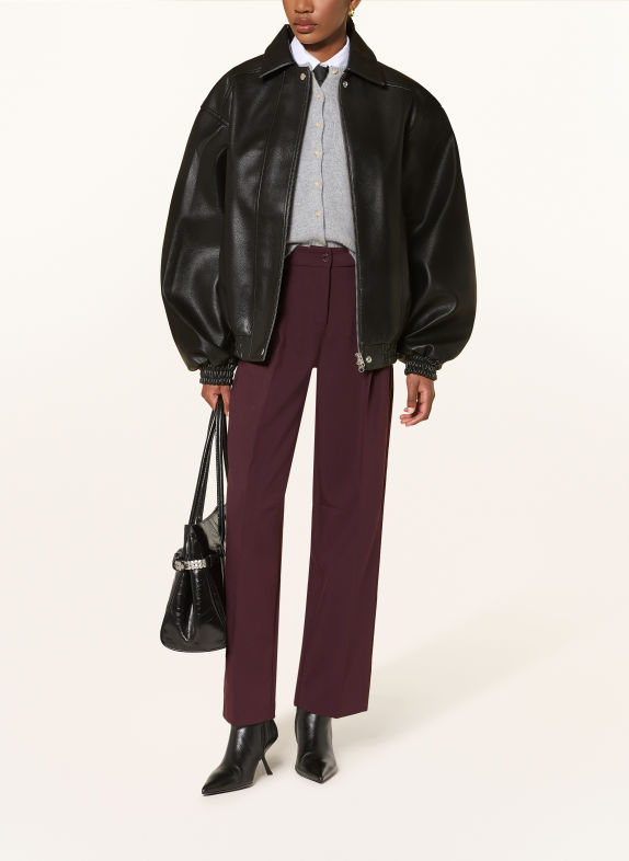 CAMBIO Broek ORTENSIA DONKERROOD