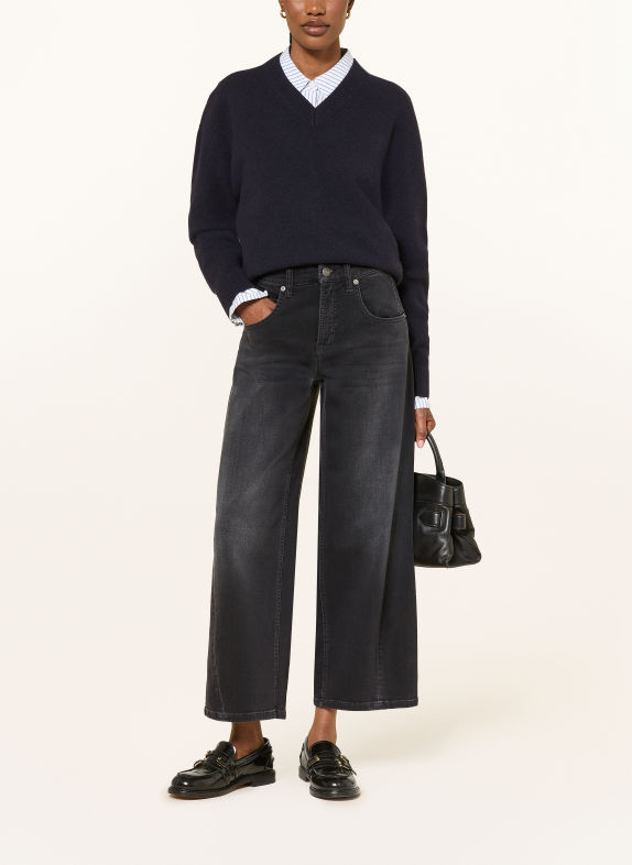 CAMBIO Džíny s rovným střihem ORLA 5037 urban black wash