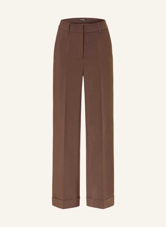 CAMBIO GRACE Marlen Pants DARK BROWN