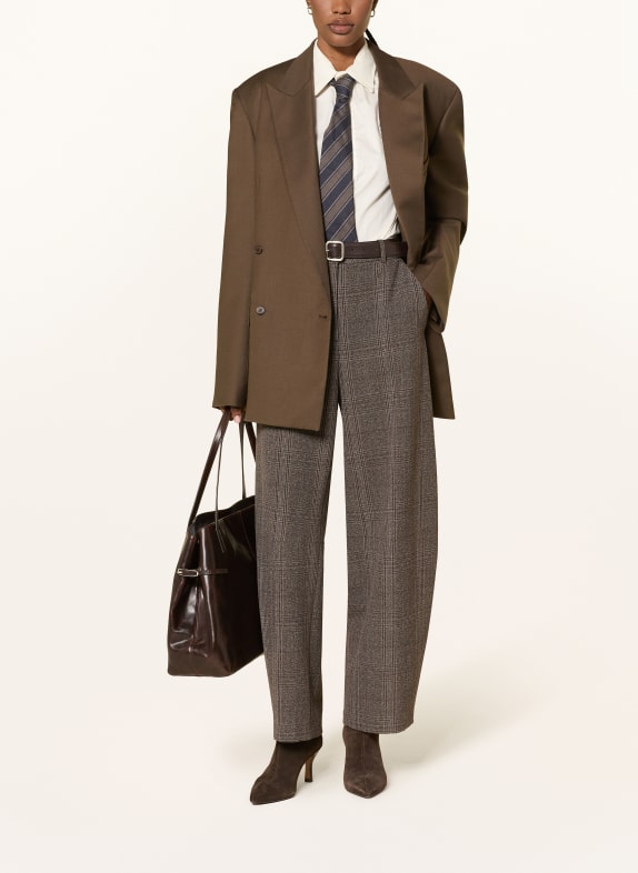 CAMBIO Broek EDITA MARRON FONCÉ / LICHTBRUIN