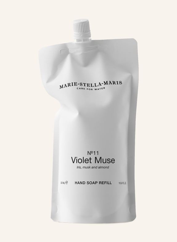MARIE-STELLA-MARIS Handseife Nachfüller VIOLET MUSE WEISS / SCHWARZ