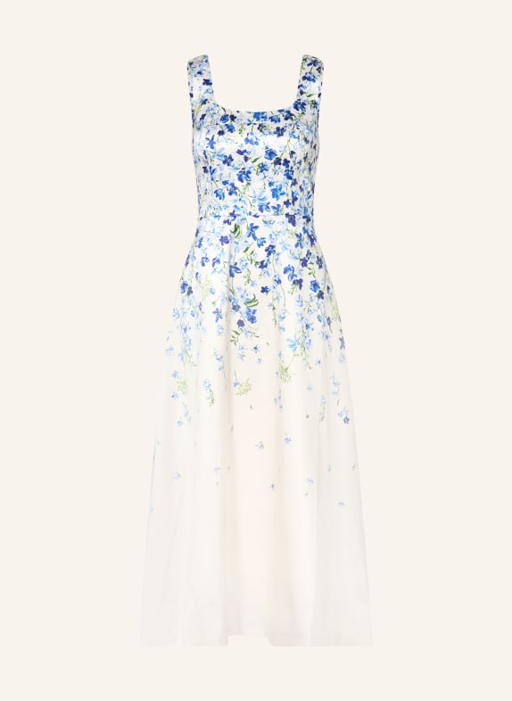 Phase Eight Satinkleid ORLA ECRU / HELLBLAU / DUNKELBLAU