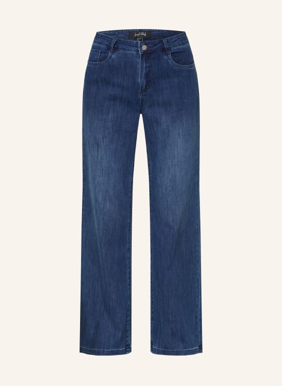 Joseph Ribkoff Jeans met wijde pijpen 3699 Medium Denim