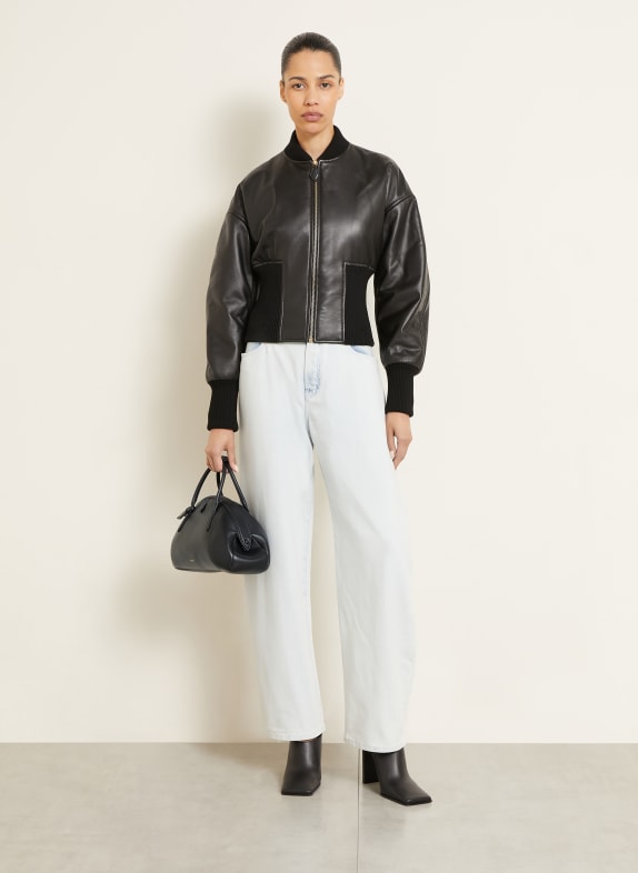 ALAÏA handtas ZWART / GOUD