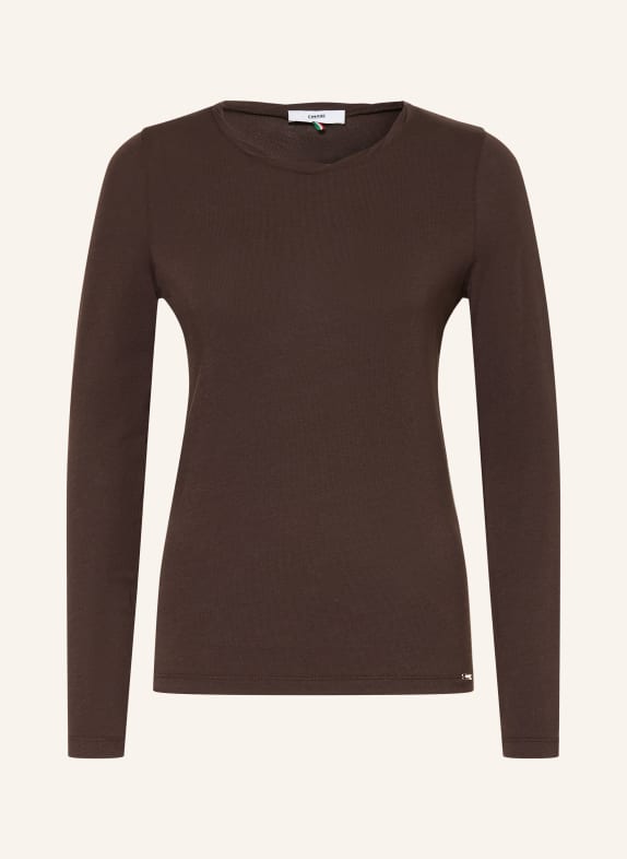 CINQUE Longsleeve CILUA DUNKELBRAUN
