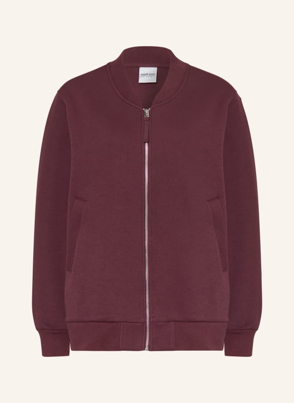 OH APRIL NIVA Sweatshirt Jacket DARK RED