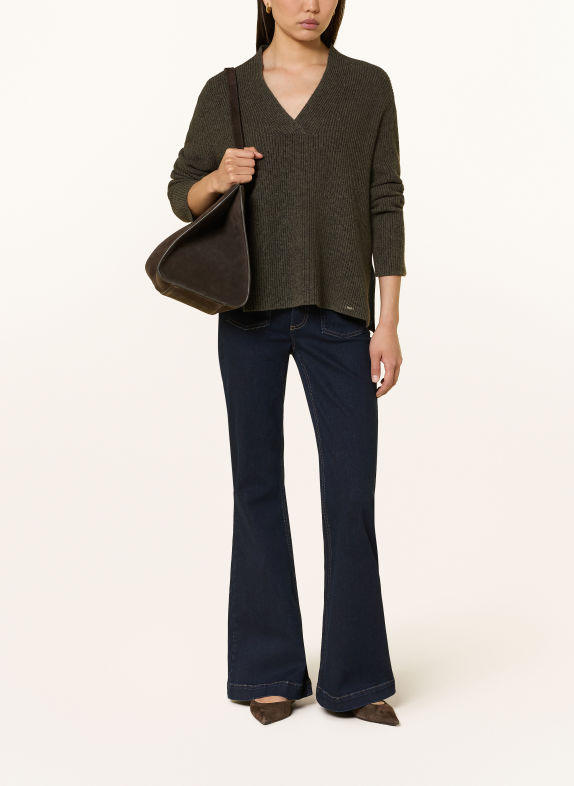 CINQUE Sweter CIJULO KHAKI