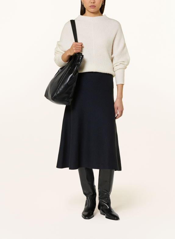CINQUE CIBLOSSO Knit Skirt DARK BLUE