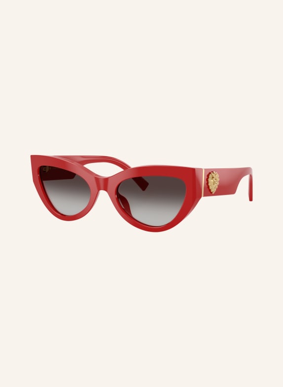 DOLCE & GABBANA Sonnenbrille DG4536 ROT/ DUNKELGRAU VERLAUF
