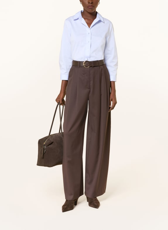lilienfels Blouse met 3/4-mouwen LICHTBLAUW