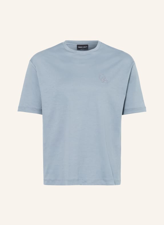 GIORGIO ARMANI T-shirt BLEU CLAIR