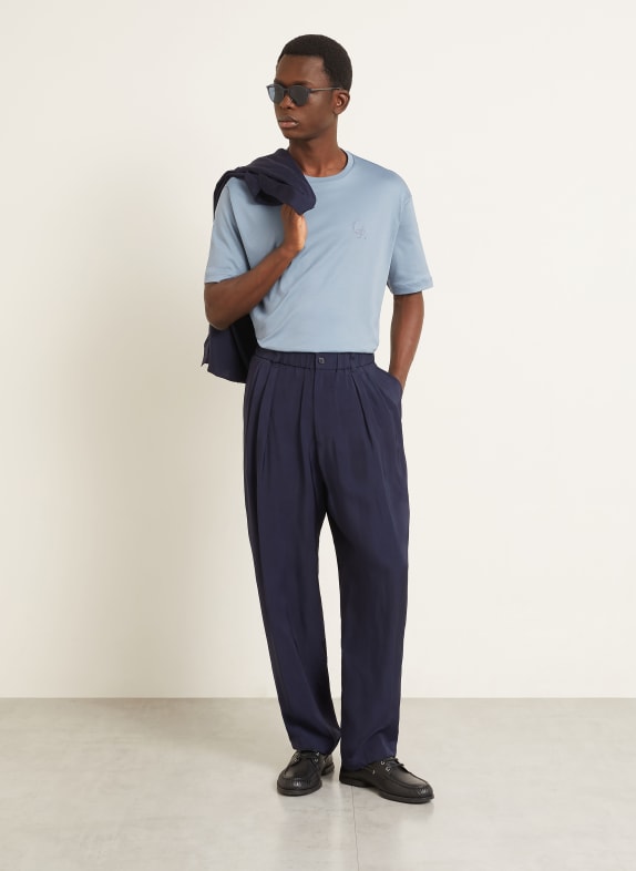 GIORGIO ARMANI T-shirt LICHTBLAUW