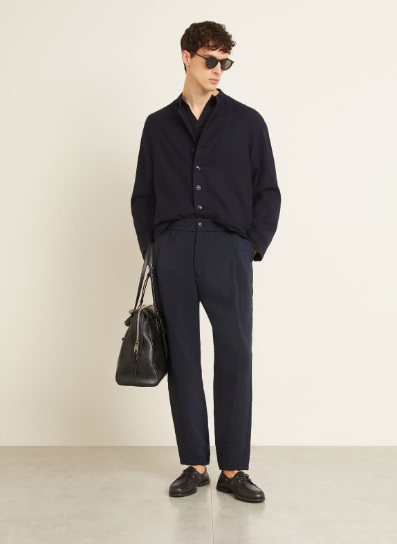 GIORGIO ARMANI Chino slim fit DONKERBLAUW
