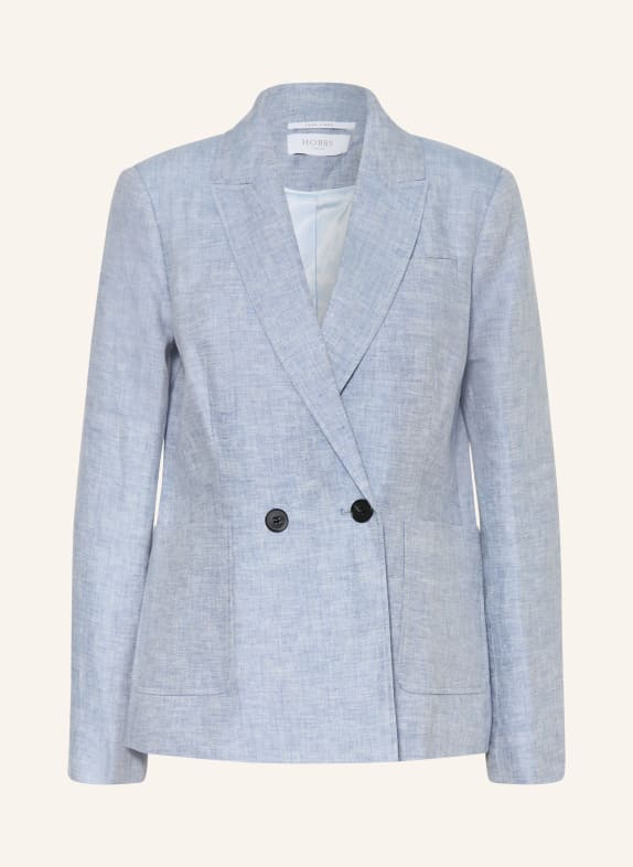 HOBBS Leinenblazer ESTELLA HELLBLAU