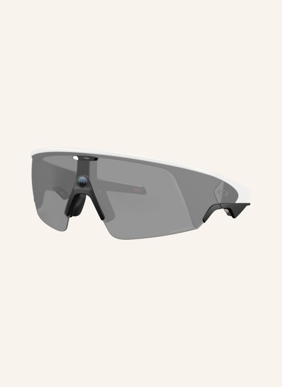 OAKLEY Smart Glasses VANGUARD 800105 WHITE/ PRIZM BLACK VERSPIEGELT