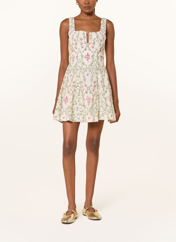 Agua by Agua Bendita Šaty AGUA CAUCA BÍLÁ / RŮŽOVÁ / ZELENÁ