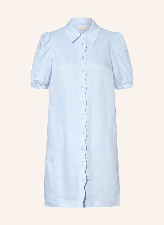 Phase Eight Hemdblusenkleid CANDICE mi Leinen HELLBLAU