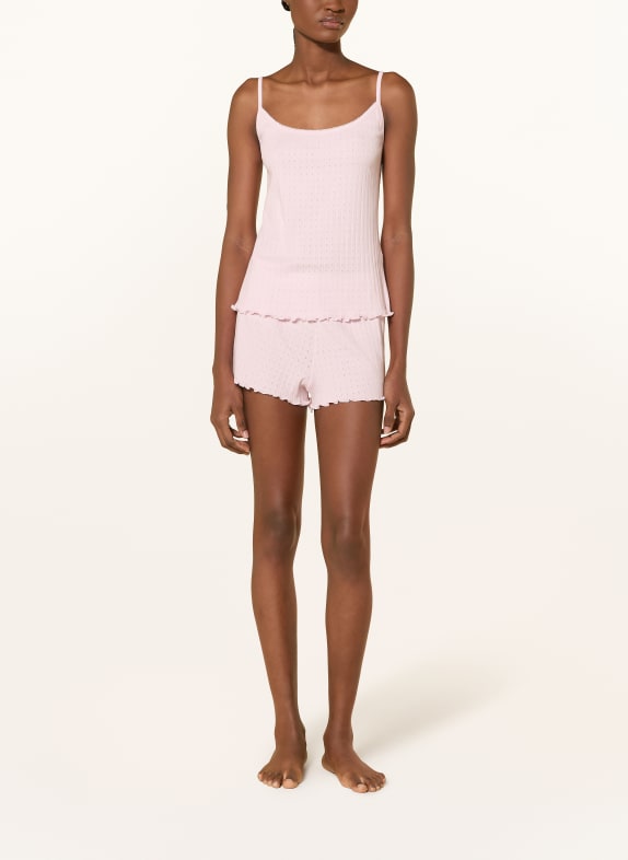mey Slaaphemdserie POINTELLE DREAMS ROZE