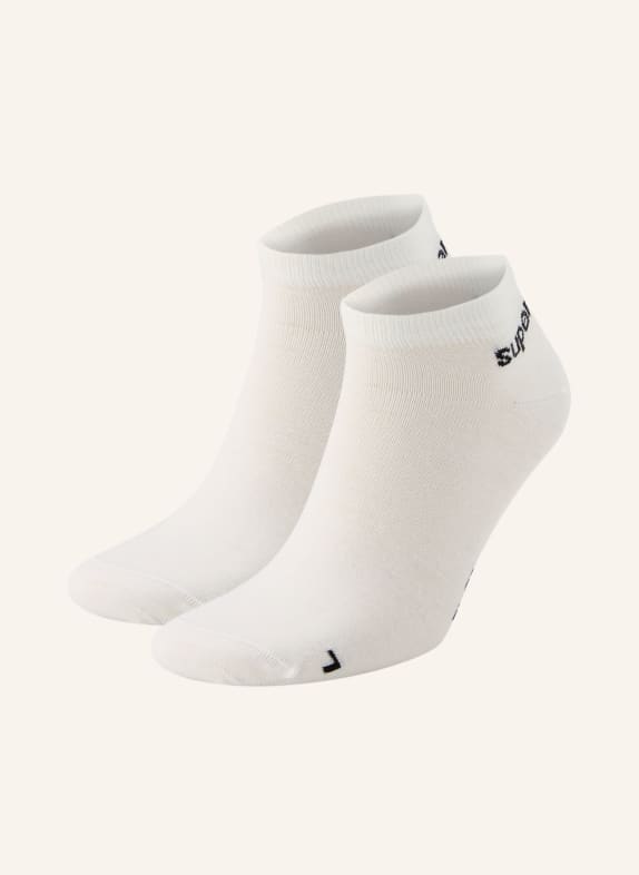 super.natural 2-Pack MERINO Trekking Socks WHITE / BLACK