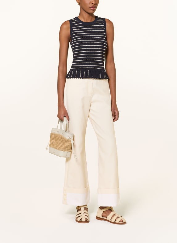 CLAUDIE PIERLOT Handtasche ECRU / BEIGE