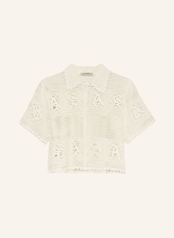 ALLSAINTS Blouse au crochet KYRA ÉCRU