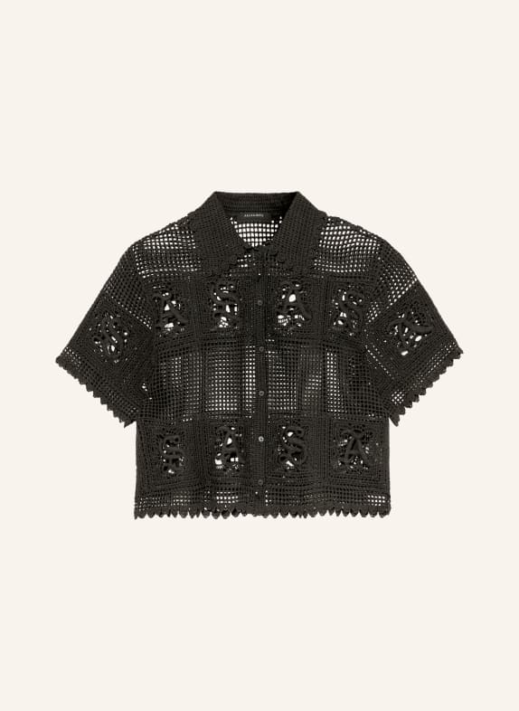 ALLSAINTS Blouse au crochet KYRA NOIR