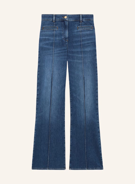 REISS Dżinsy z rozszerzanymi nogawkami CLAUDE 31 MID BLUE