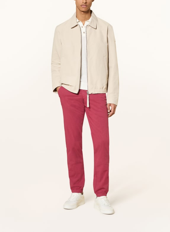 HILTL Chino TAURA Slim Fit ROȘU