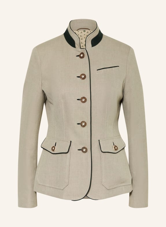 HABSBURG Janker ASCHBACH BEIGE / LIGHT GREEN / DARK GREEN