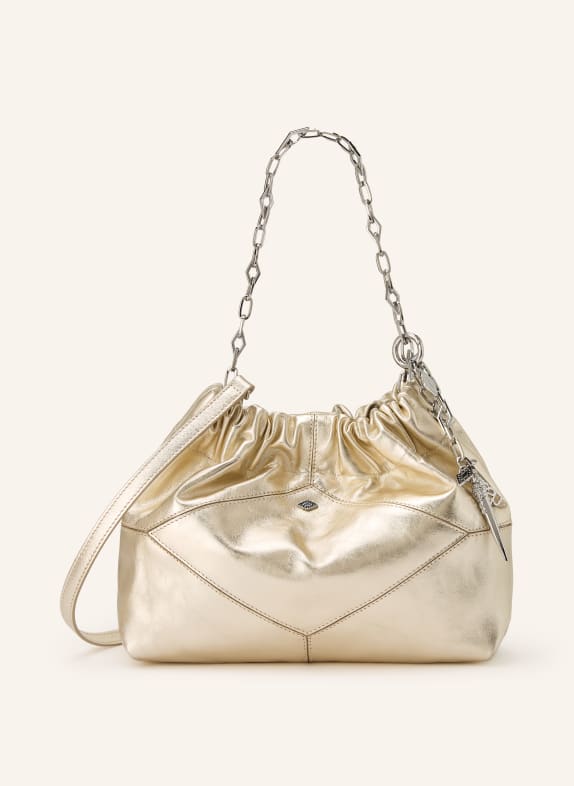 ba&sh Umhängetasche JUNE MINI GOLD / SILBER