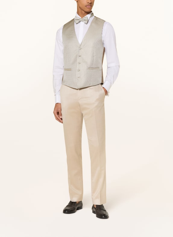WILVORST Vest Extra Slim Fit 048 Beige