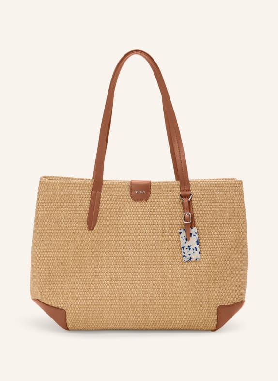 TUMI Torba na zakupy OLAS MILOS JASNOBRĄZOWY / SREBRNY / BRĄZOWY