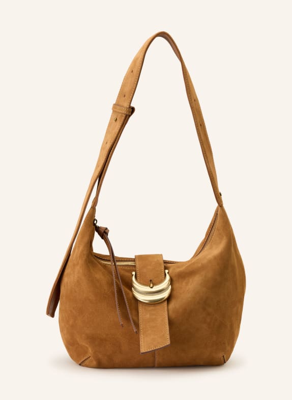 ba&sh Umhängetasche YOUYOU COGNAC / GOLD