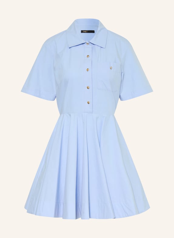 maje Hemdblusenkleid HELLBLAU