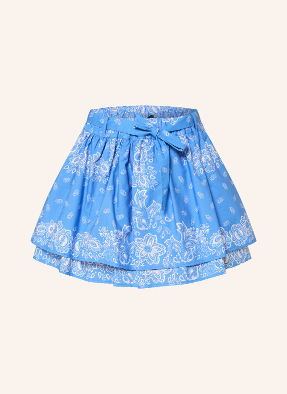 maje Skort HELLBLAU / WEISS