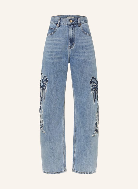 SANDRO Barrel Jeans 4785 BLUE JEAN