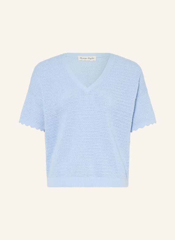 Phase Eight Knitted shirt AMIRA LIGHT BLUE