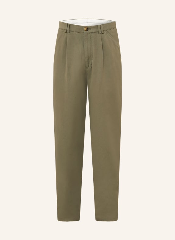 BRUNELLO CUCINELLI Regular-fit pants KHAKI